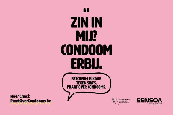 Zin in mij? Condoom erbij.