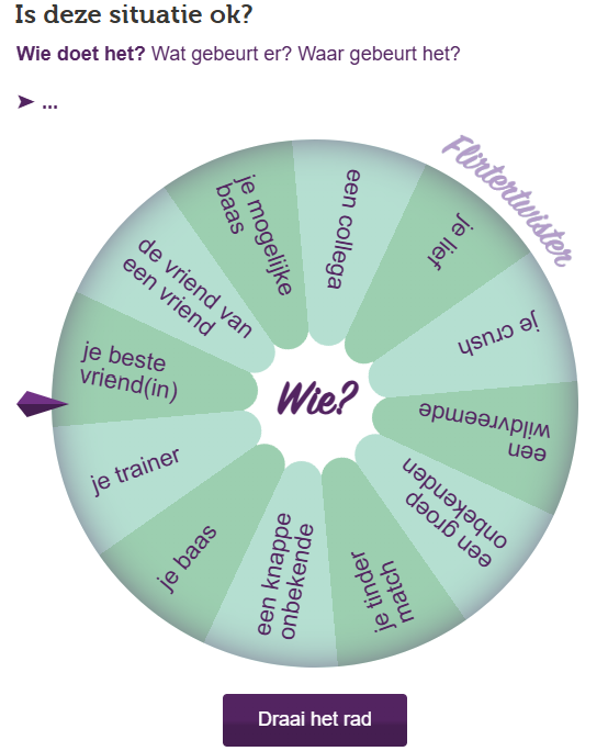 Speel de online Flirtertwister op Allesoverseks.be