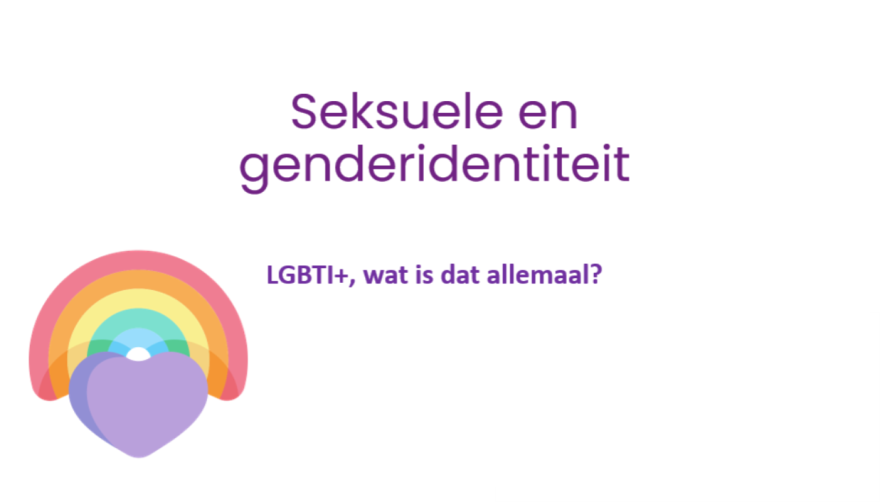 Les over holebi, transgender, cisgender, LGBTQI+ op basis van de genderkoek. Met uitleg over seksuele oriëntatie, genderidentiteit en geslacht.