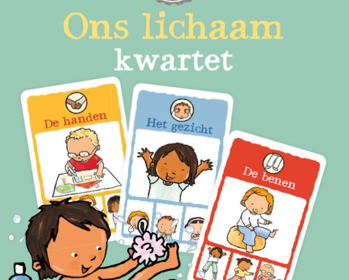 Met dit kwartetspel krijgen kinderen vanaf 4 jaar inzicht in hun eigen lichaam én dat van andere mensen.
