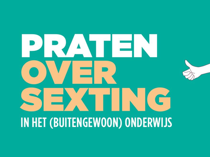 Cover praten over sexting lespakket