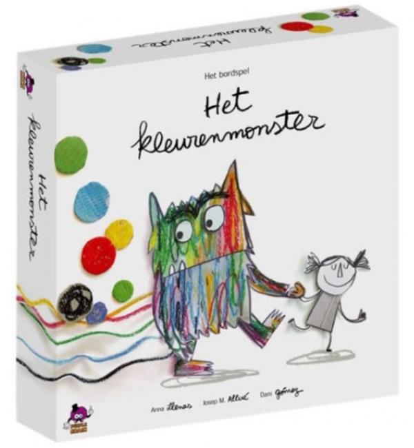 Foto cover doos van het kleurenmonster