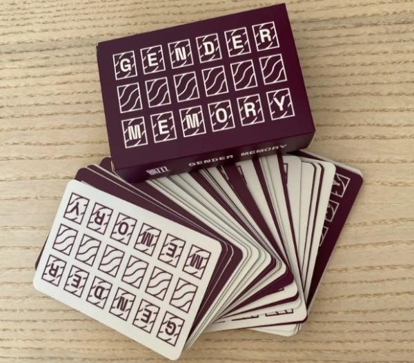 Gender memory is een memory-spelom gender en geaardheid bespreekbaar te maken. 