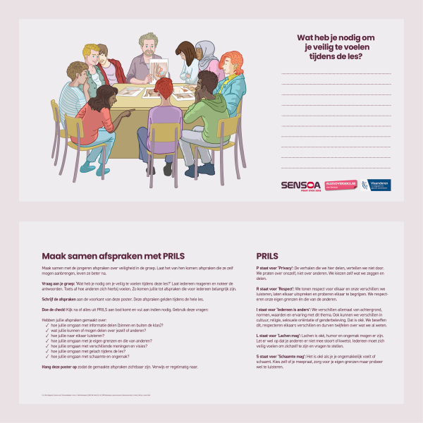 Maak klasafspraken over veiligheid met PRILS.
