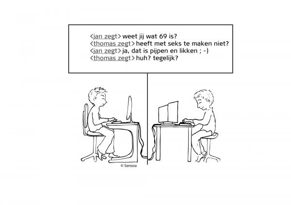 2 jongens van 13 chatten over seks 2 jongens van 13 chatten over seks