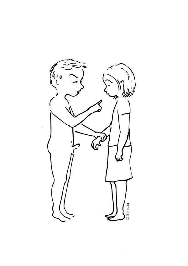 Jongen van 10 zet druk op meisje om hem te pijpen Jongen van 10 zet druk op meisje om hem te pijpen