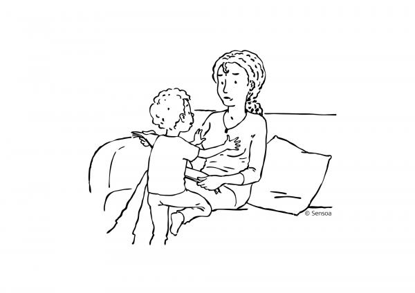 Jongen van 5 komt regelmatig aan borsten moeder 